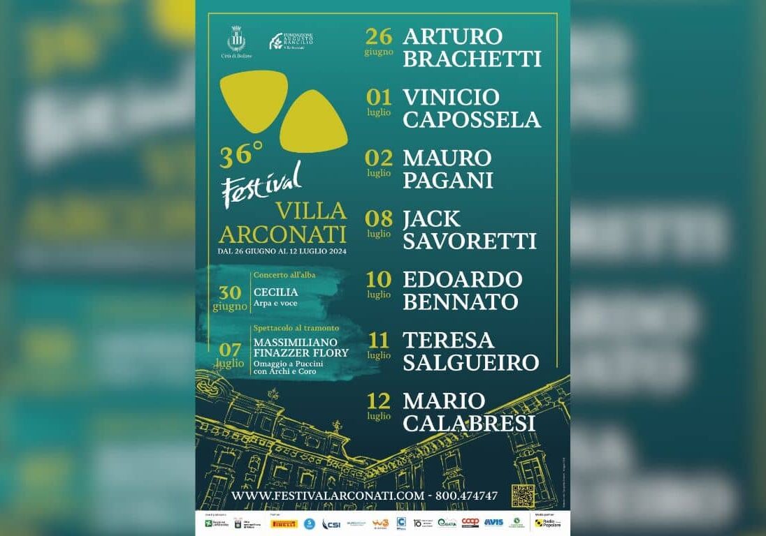 Torna con grandi nomi il Festival di Villa Arconati, sogno di mezza estate