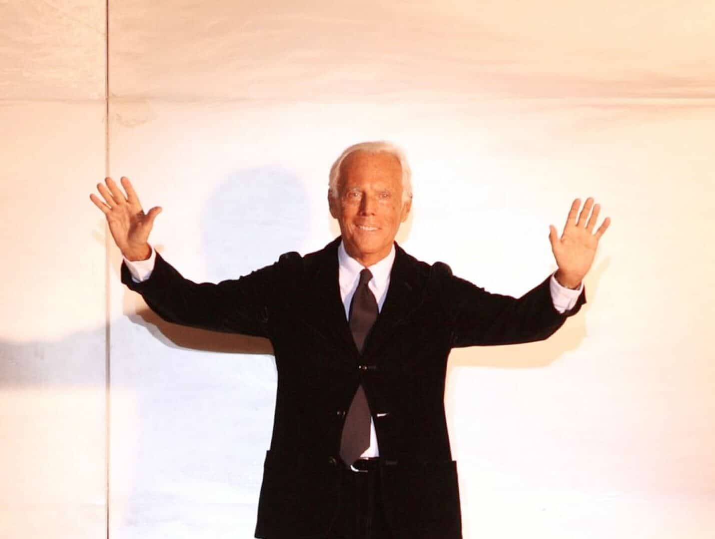 Giorgio Armani, il re della moda compie 90 anni