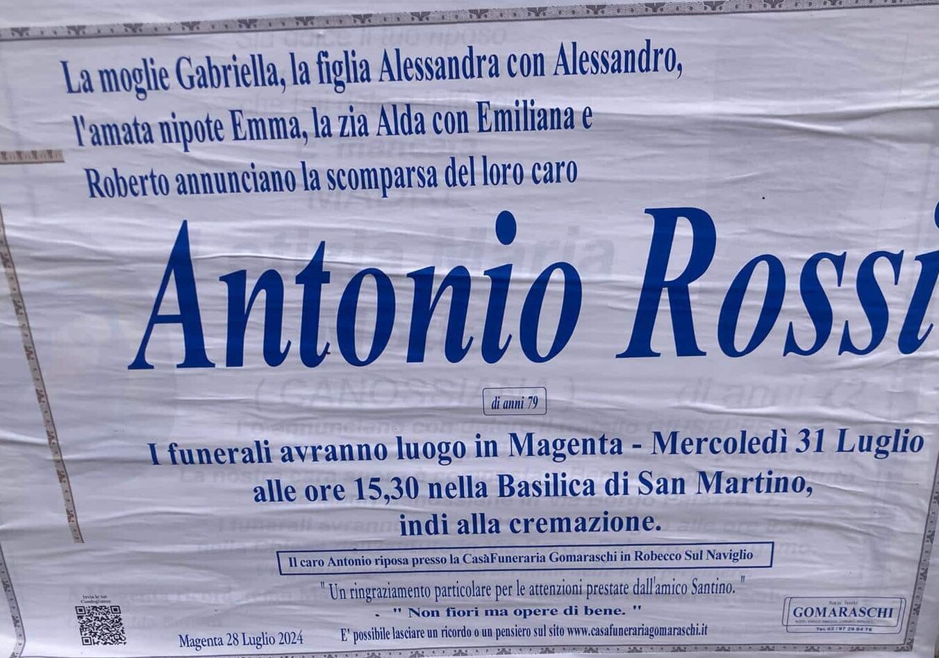 Addio ad Antonio Rossi e i tempi d’oro del Super RED