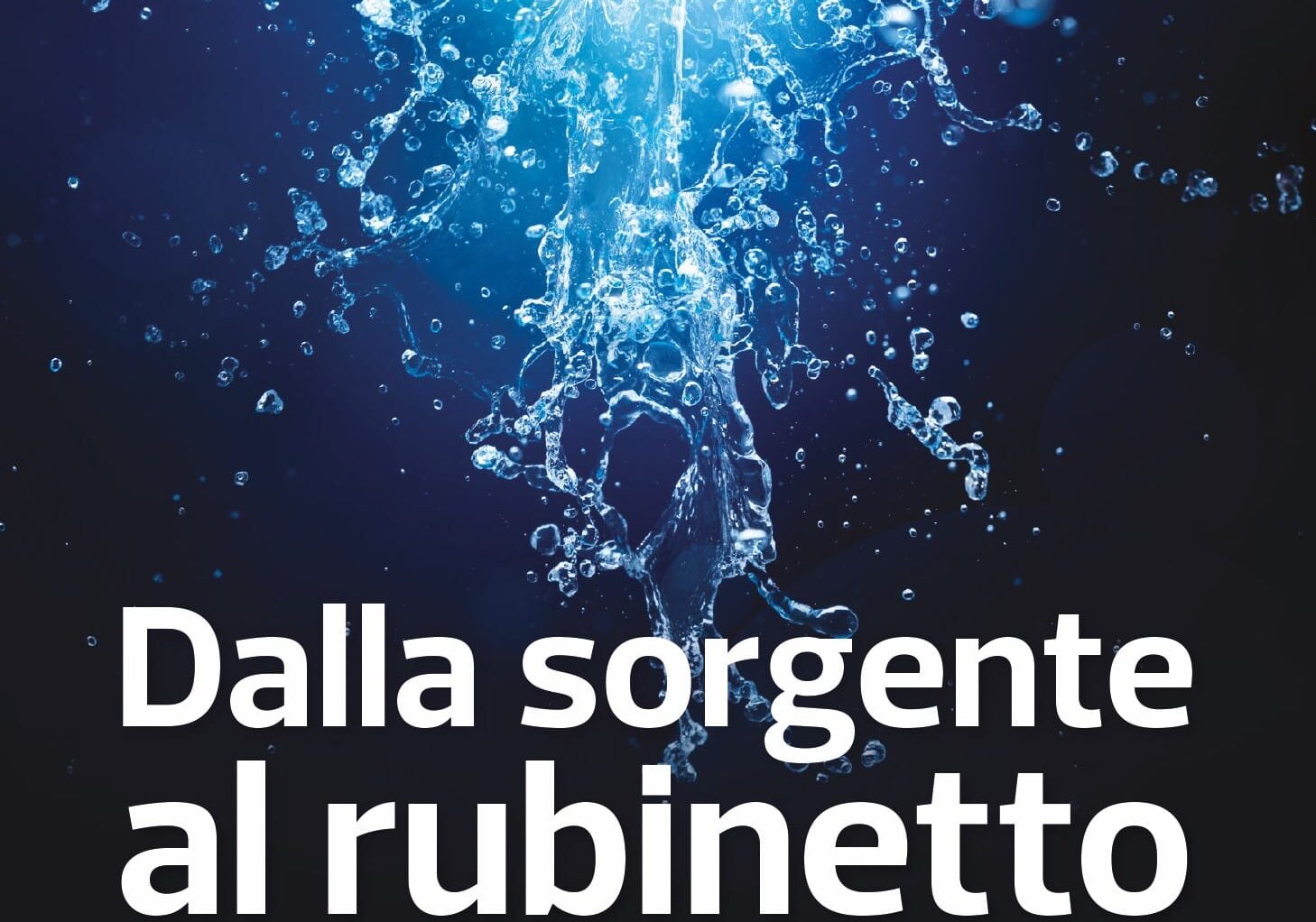 Acqua potabile molto buona in Italia, ma la gente non si fida