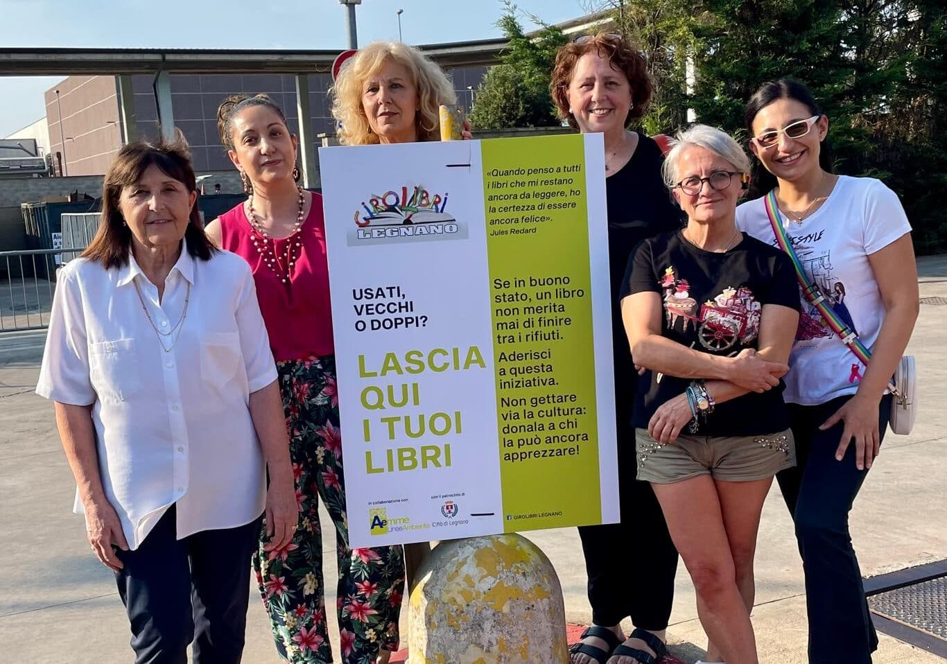 Progetto Girolibri Legnano: migliaia di libri raccolti in questi primi cinque anni