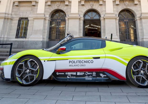 Un nuovo record per l’auto a guida autonoma del Politecnico