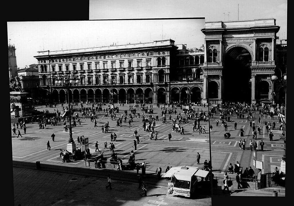60 gradi sulle panchine di piazza Duomo (state lontani)