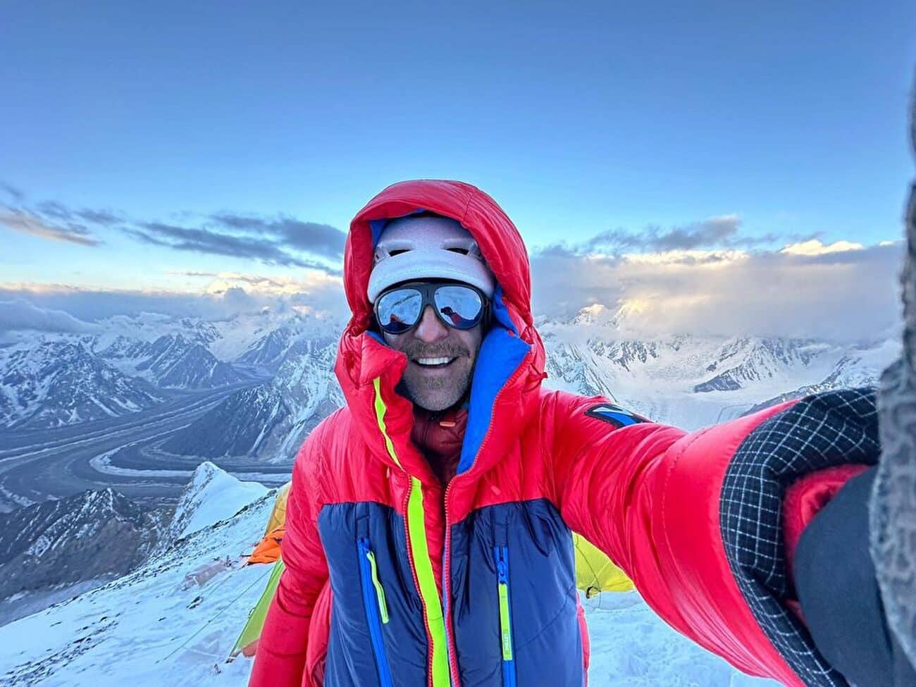 Varesino in vetta sul K2