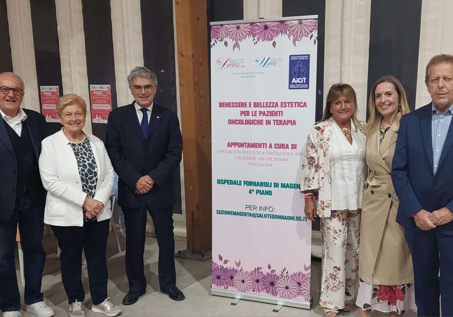 In tanti a Robecco per la cena solidale a sostegno del progetto benessere e bellezza estetica delle pazienti oncologiche