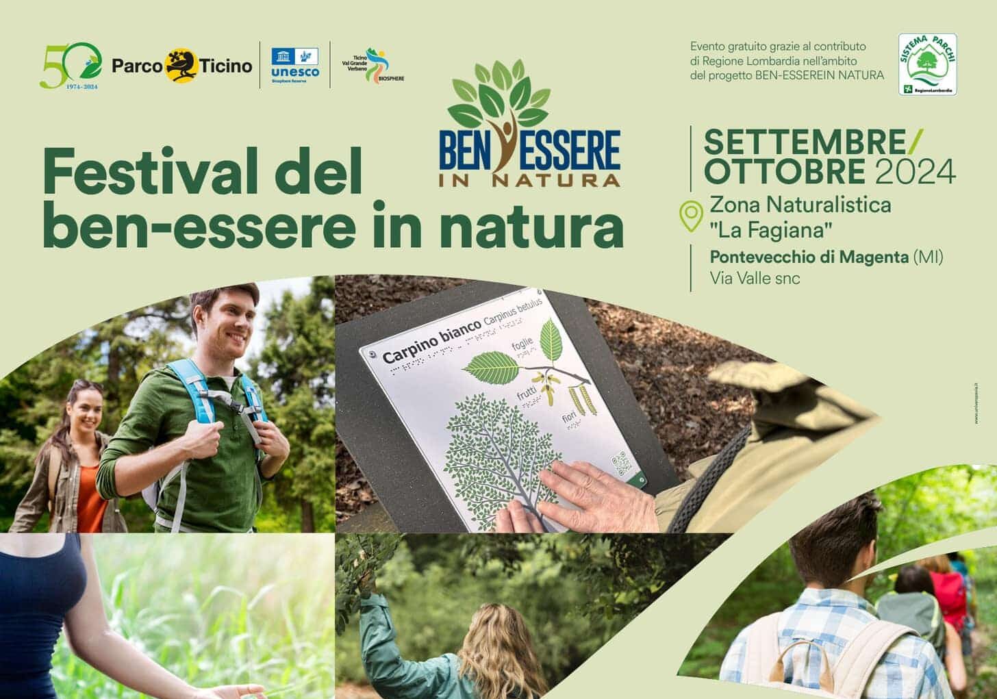 Sentiero luminoso: domenica 15 alla Fagiana, col Parco Ticino