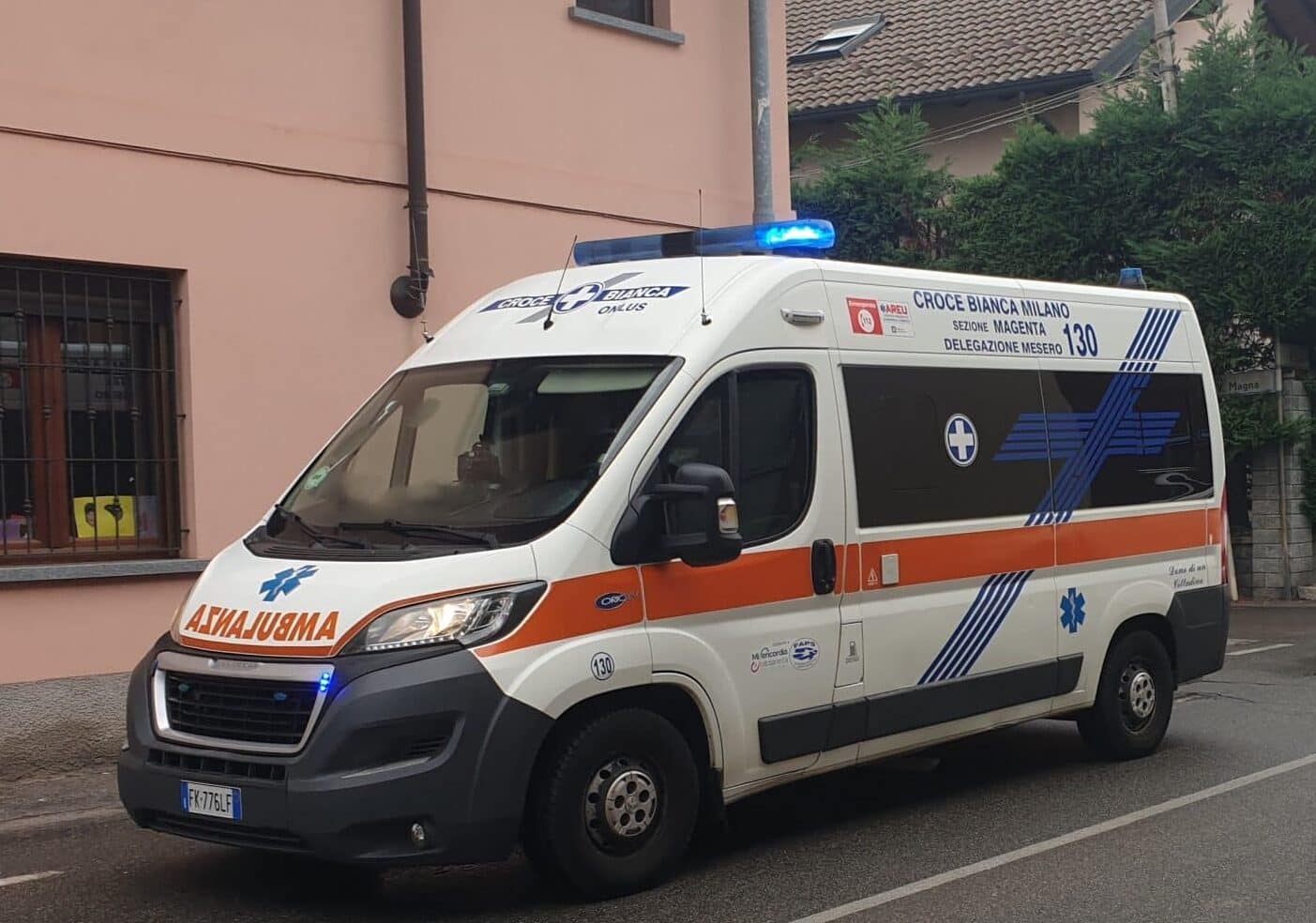 Da Pescara a Magenta in ambulanza, Luigi ringrazia i volontari della Croce Bianca: “Sono stati eccezionali”