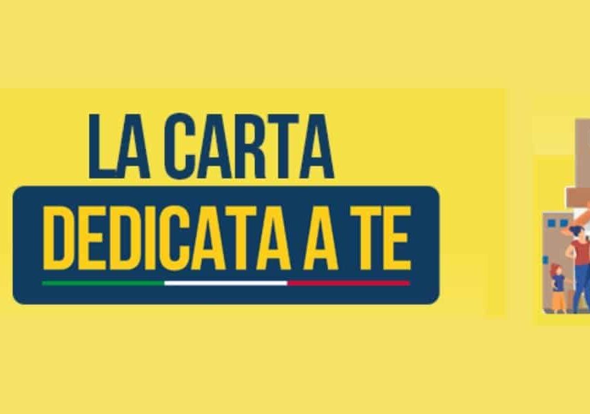 Trecate: sostegno alle famiglie in difficoltà con la carta “Dedicata a te”