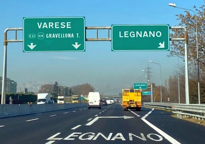 A8, stanotte chiuso il tratto Busto Arsizio-Legnano