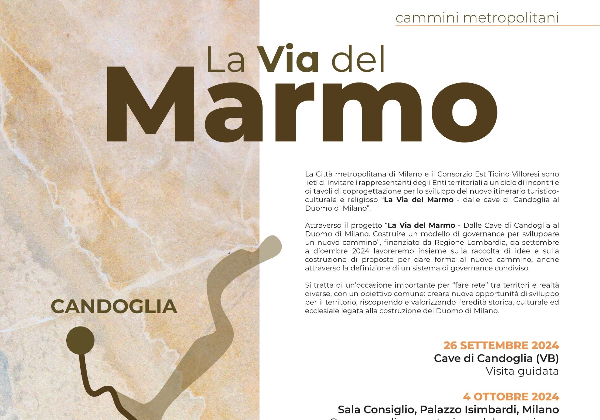 La Via del Marmo: da Candoglia al Duomo di Milano