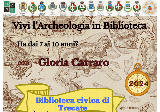 ‘Vivi l’Archeologia in Biblioteca’ a Trecate