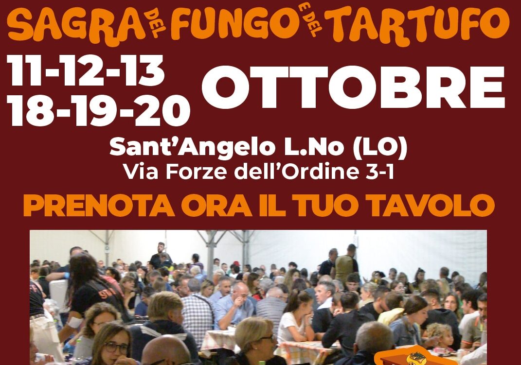 Sant’Angelo Lodigiano ospita l’evento “Re Tartufo e Mr. Fungo”