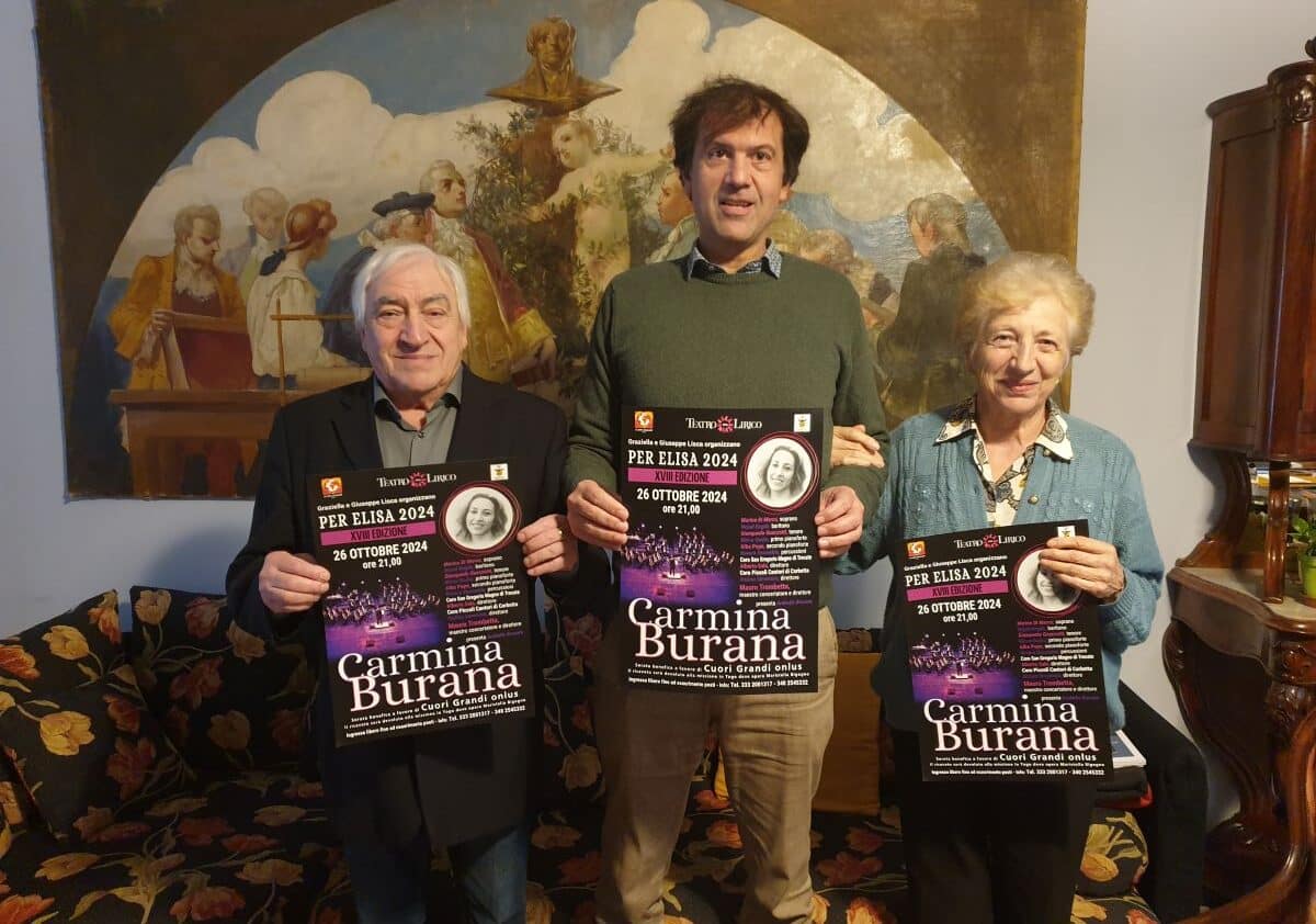Magenta, al teatro Lirico il concerto ‘Per Elisa’ con i Carmina Burana, ci sarà anche Maristella Bigogno