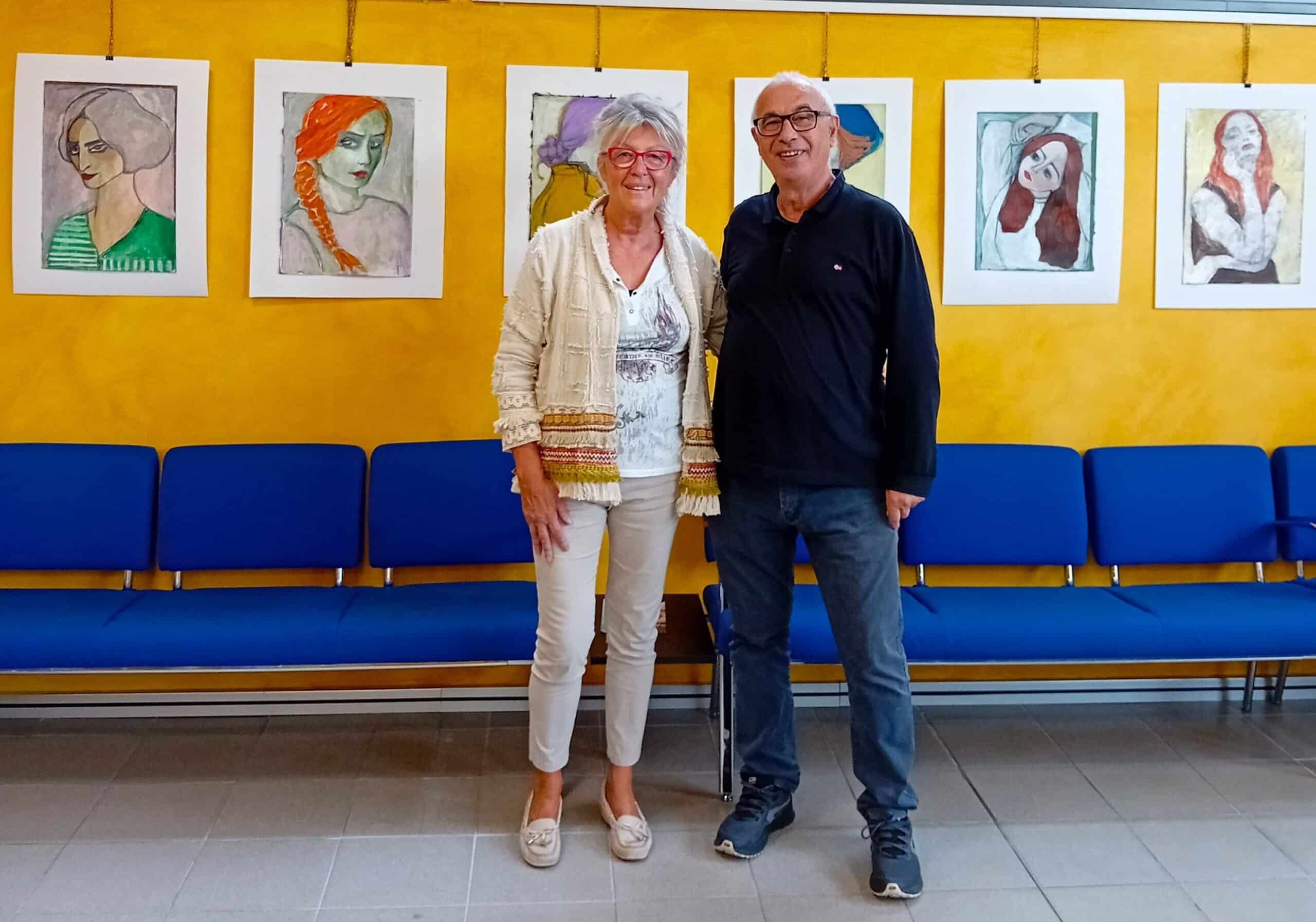 Maria Limido in mostra all’Avis di Legnano con i suoi “Ritratti”