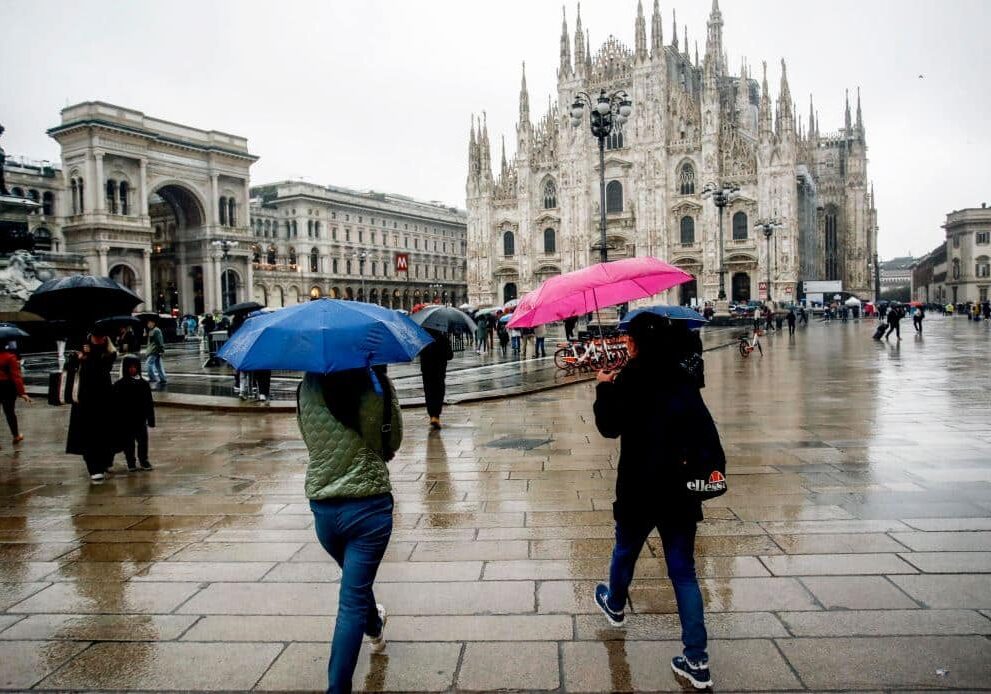 Non pioveva così tanto da 30 anni, weekend con rischio alluvionale in Lombardia
