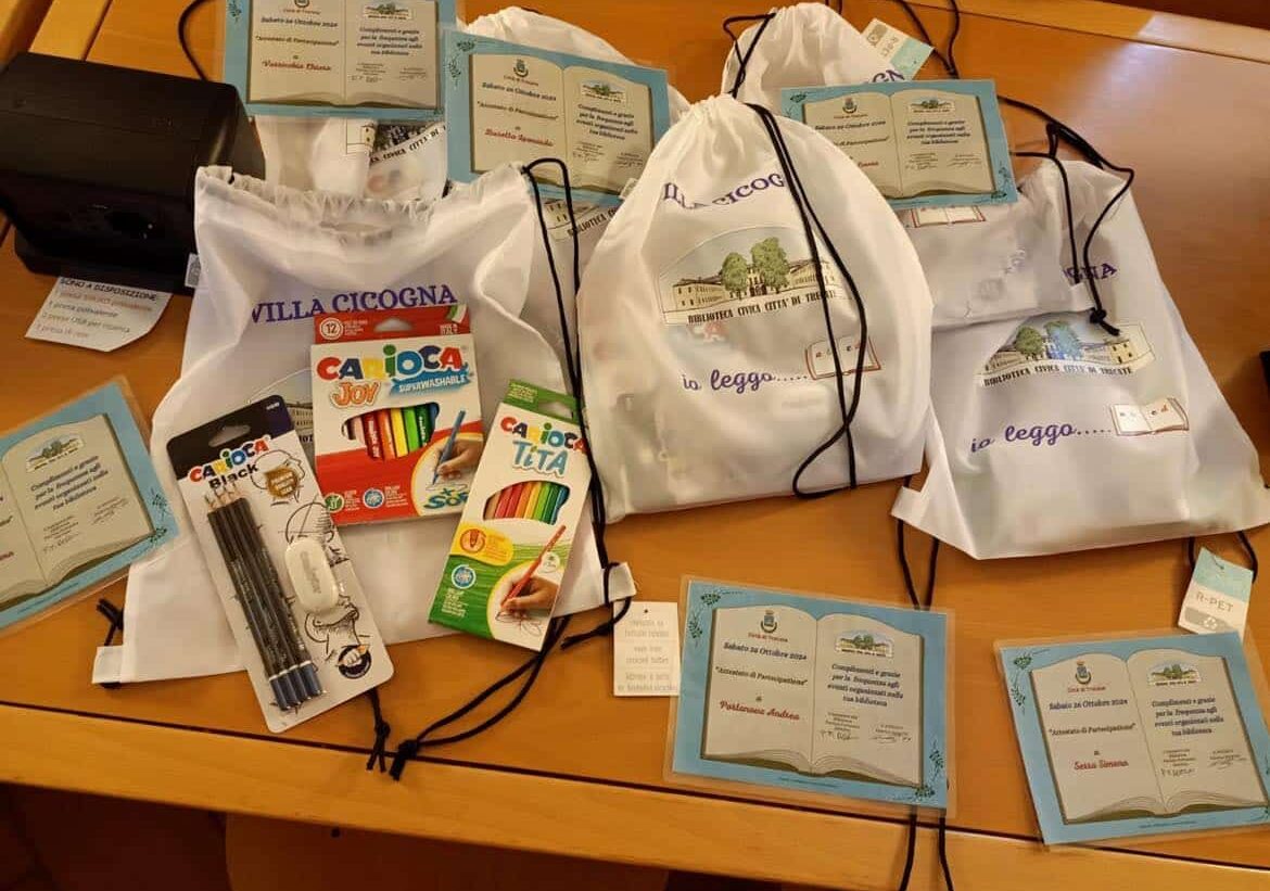 Trecate premiazione in Biblioteca per i bimbi
