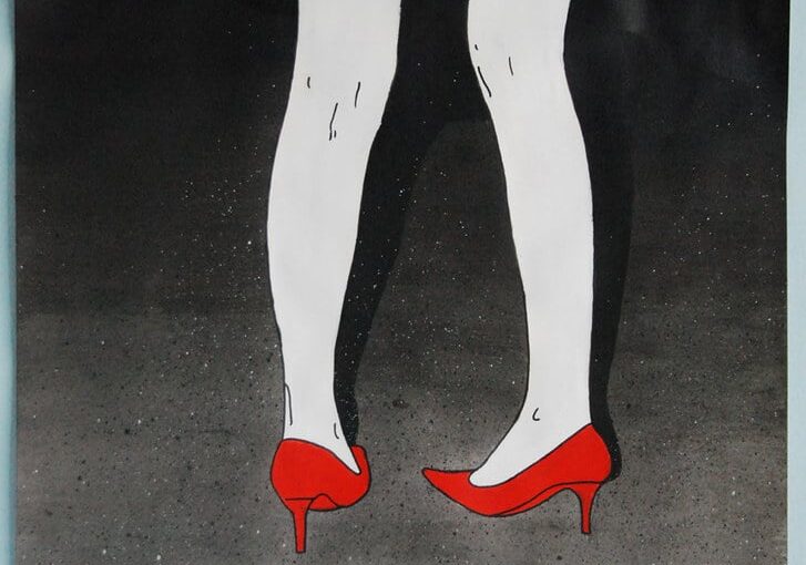 Arluno e 25 novembre: scarpe rosse.. e riflessione