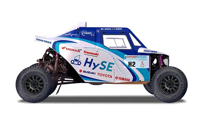 Suzuki parteciperà alla Dakar 2025 utilizzando un veicolo a idrogeno
