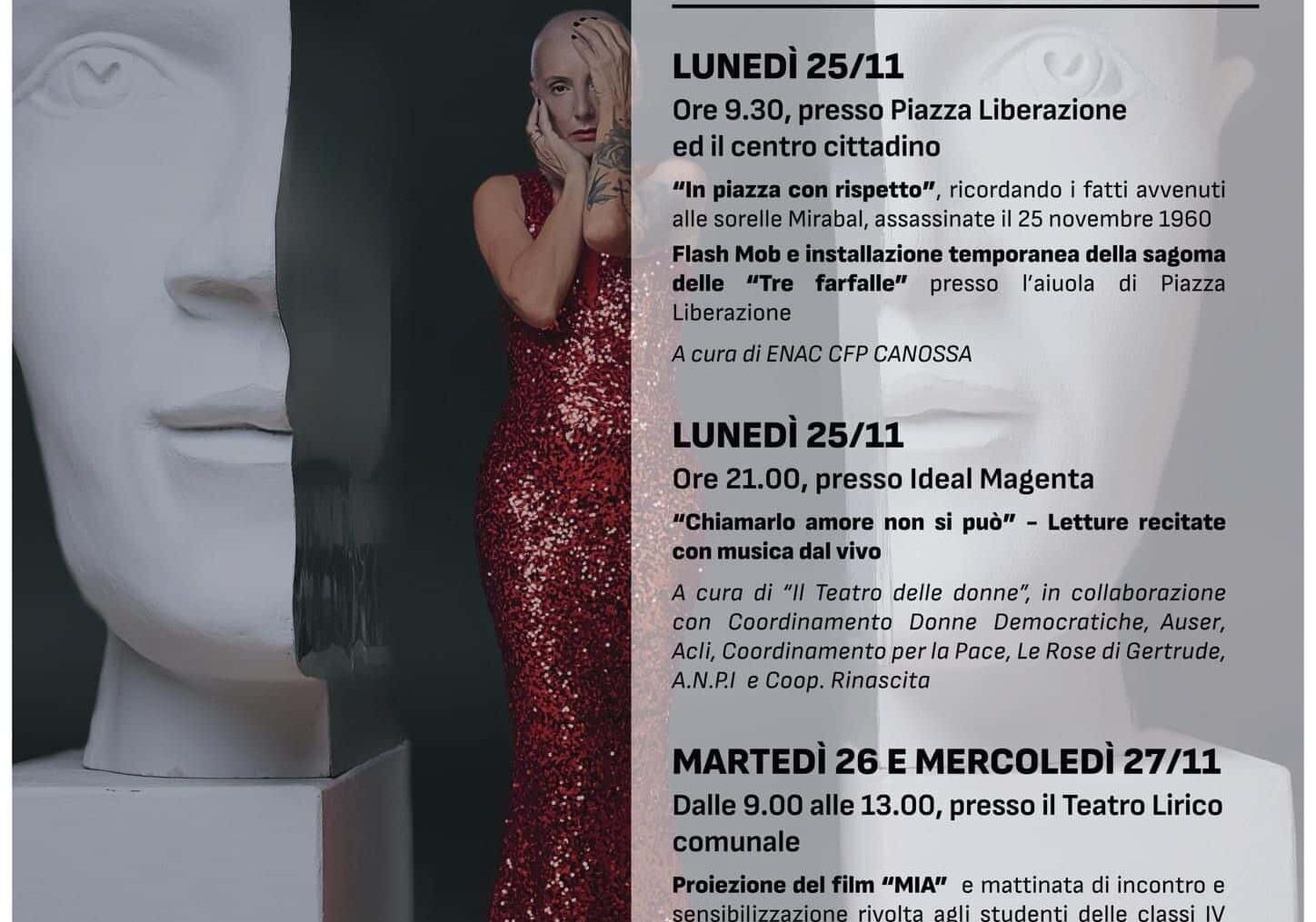 Magenta e il 25 novembre: un fitto calendario di iniziative