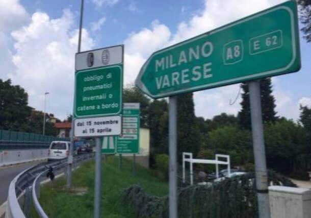 Busto Arsizio, dieci chilometri contromano sull’A8: positivo all’etilometro, denunciato