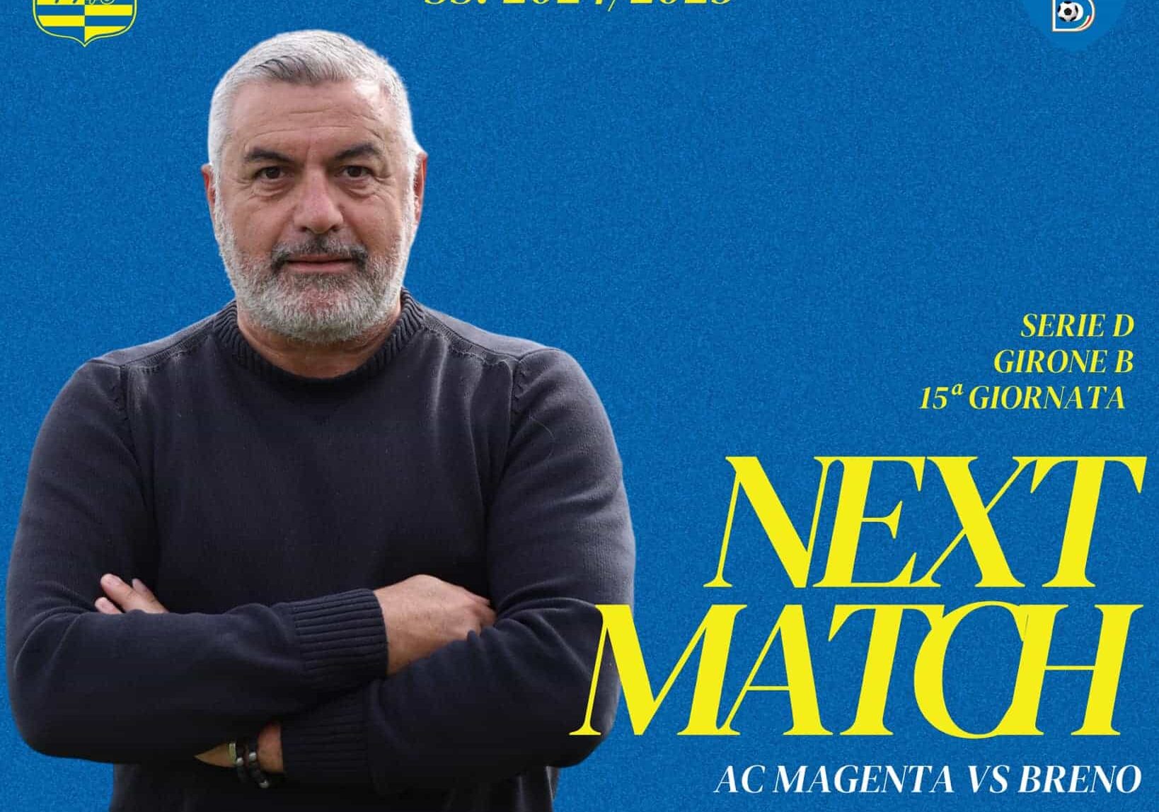 Calcio. Serie D. Domenica 24 il Magenta alla prova di fuoco col Breno: vincere!