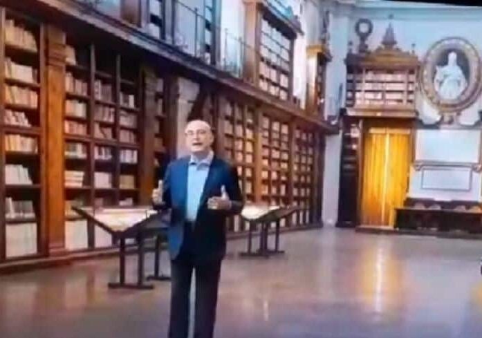 Aldo Cazzullo su La7 parla della Deposizione di Cristo custodita nella chiesa di Bernate e di quell’angelo attribuito a Caravaggio