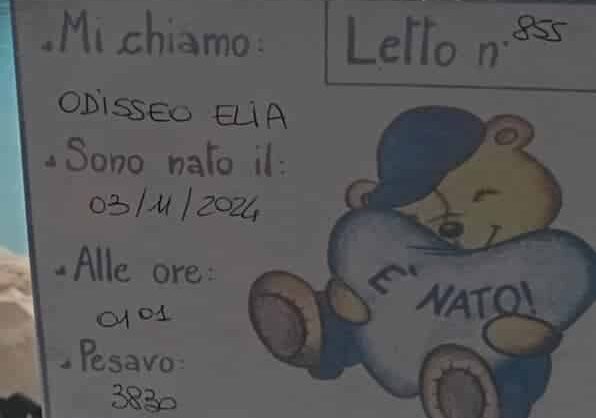 Al Fornaroli di Magenta è nato Odisseo, figlio di Fabrizio Fratus e Stefania Bonfiglio (papà e mamma, NON genitore 1 e 2..)