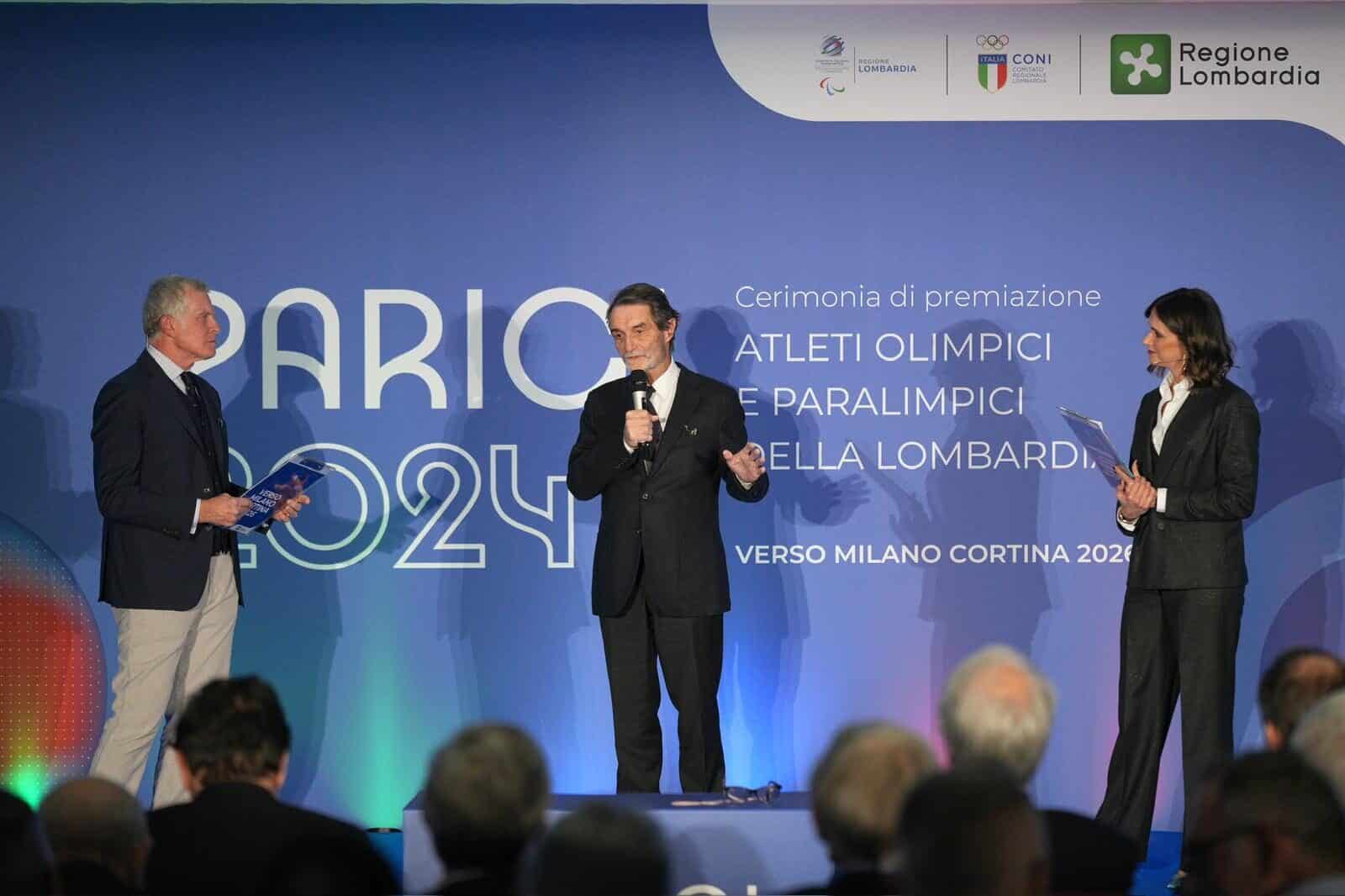In Regione premio ed encomio ai 70 atleti olimpici e paralimpici lombardi