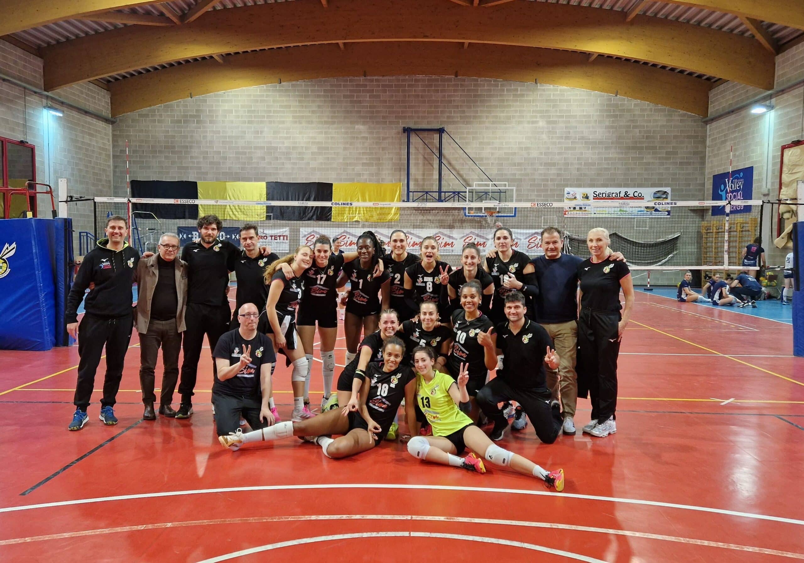 Volley Novara: Sim Immobiliare ISSA torna a una grande vittoria e segna altri 2 punti in classifica