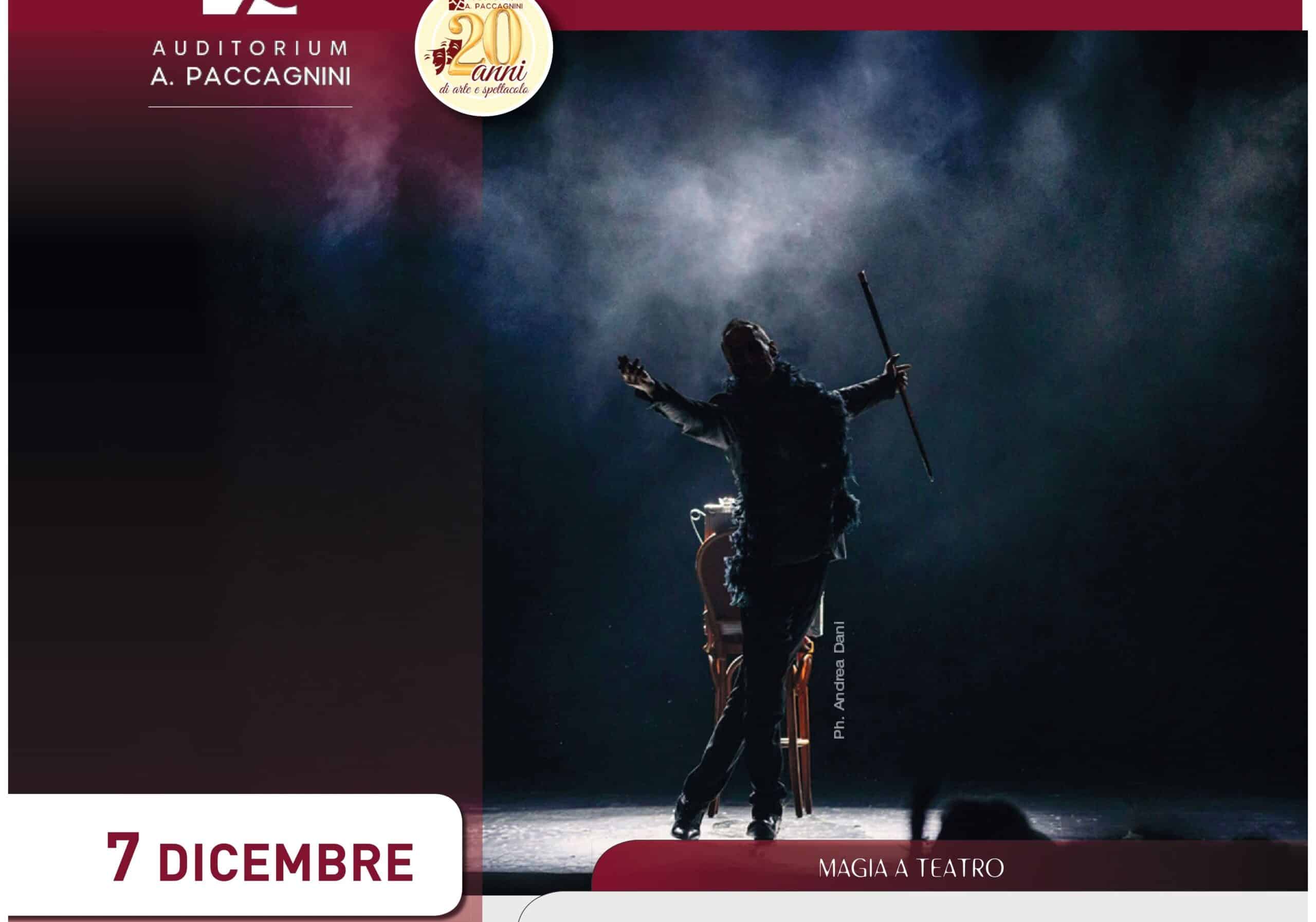 “Atto Magico”: la magia al teatro “Paccagnini” di Castano Primo