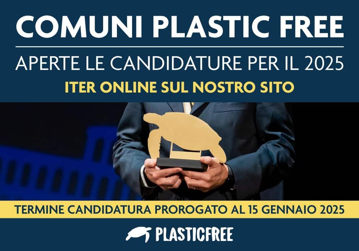 Lombardia. Proroga fino al 15 gennaio per le candidature per divenire “Comune Plastic Free 2025”