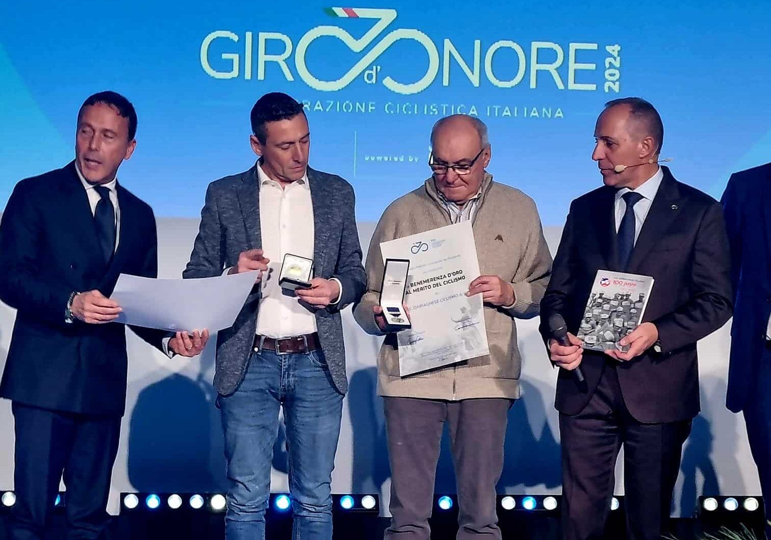 Us Dairaghese, premio prestigioso dalla Federazione Ciclismo