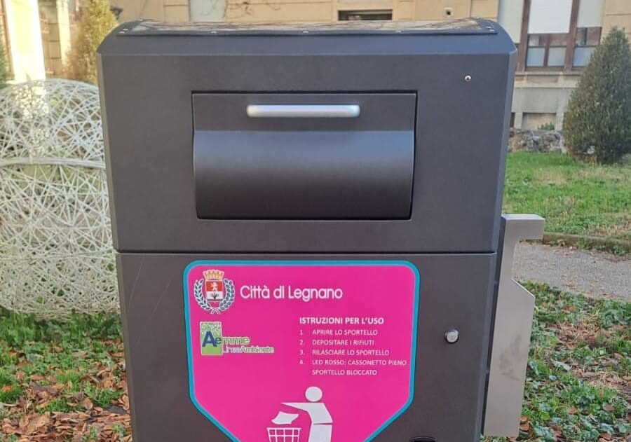 A Legnano arrivano i cestini intelligenti: speriamo lo siano anche i cittadini conferitori