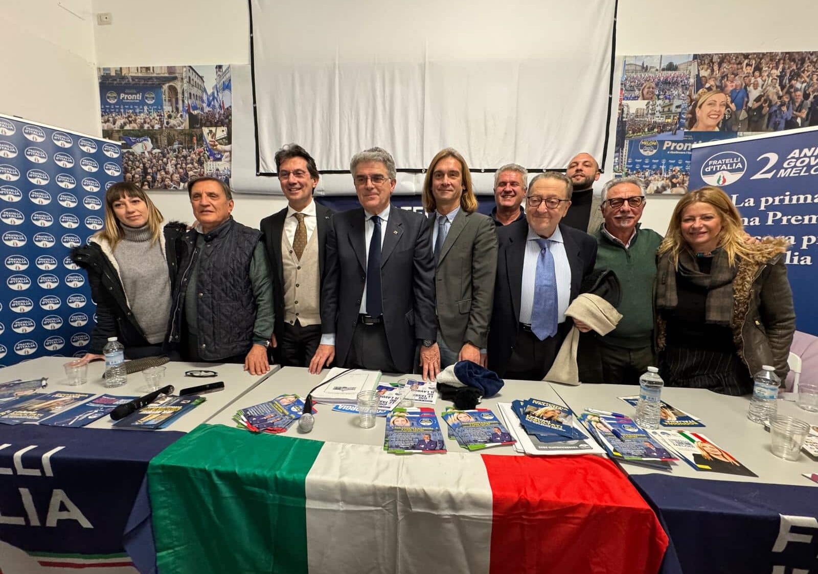 Due anni di Governo Meloni, Fdi a Magenta con ricco parterre