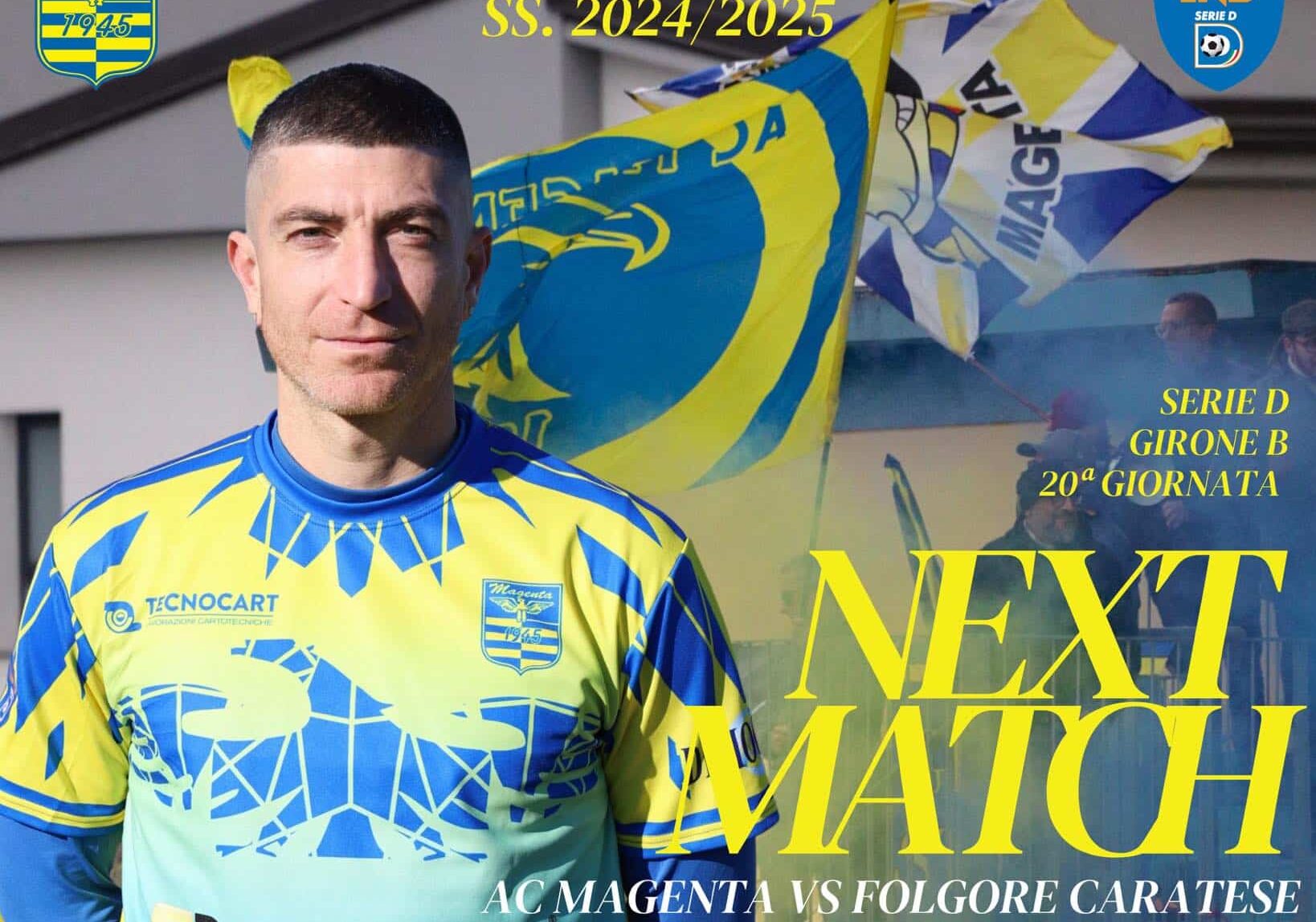 Magenta, Calcio Serie D. Domenica si torna in campo contro la Caratese