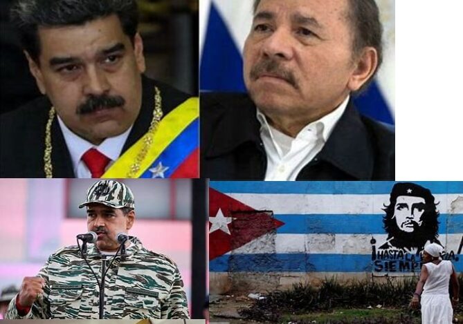 Venezuela, Nicaragua, Cuba e le dittature comuniste non cedono