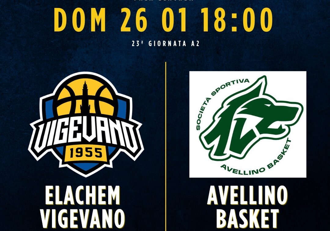 Basket A2, domenica Vigevano ‘incrocia le spade’ con Avellino