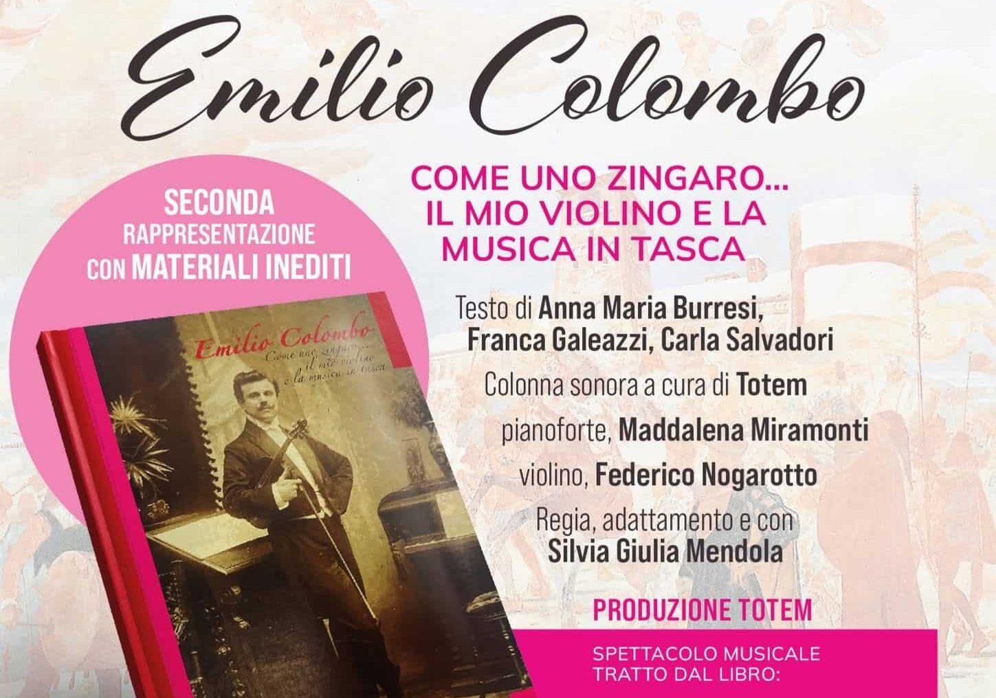 Magenta. Emilio Colombo. Come uno zingaro…il mio violino e la musica in tasca. Un ‘bis’ a grande richiesta