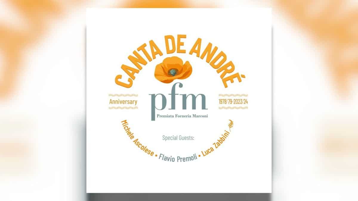 Nuovo album live “PFM canta De Andrè Anniversary”