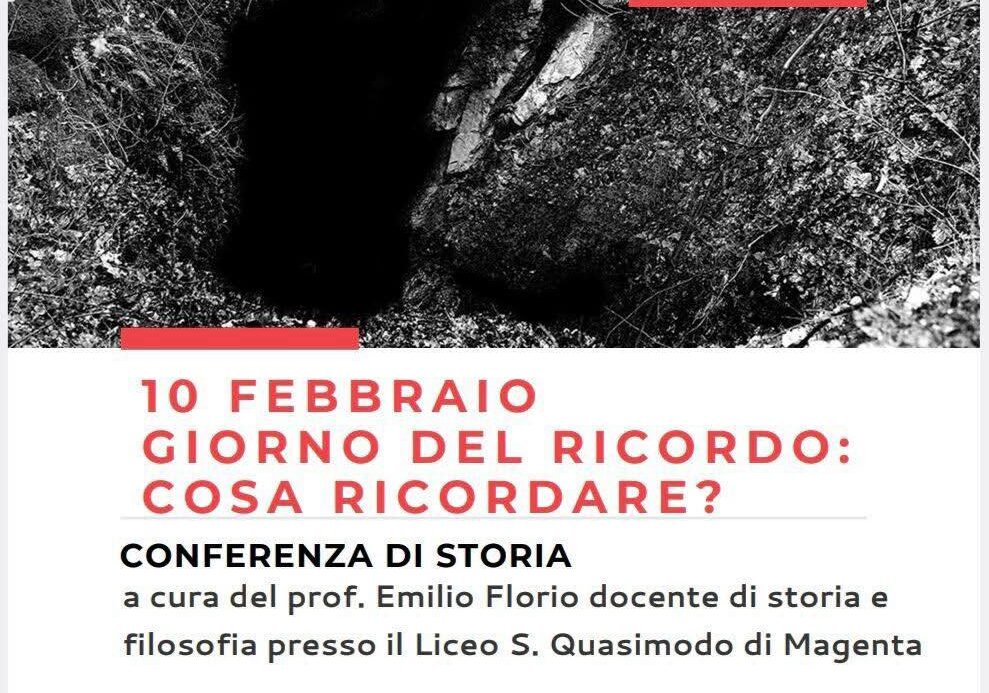 Santo Stefano Ticino, Giorno del Ricordo: si comincia questa sera con il Prof. Florio