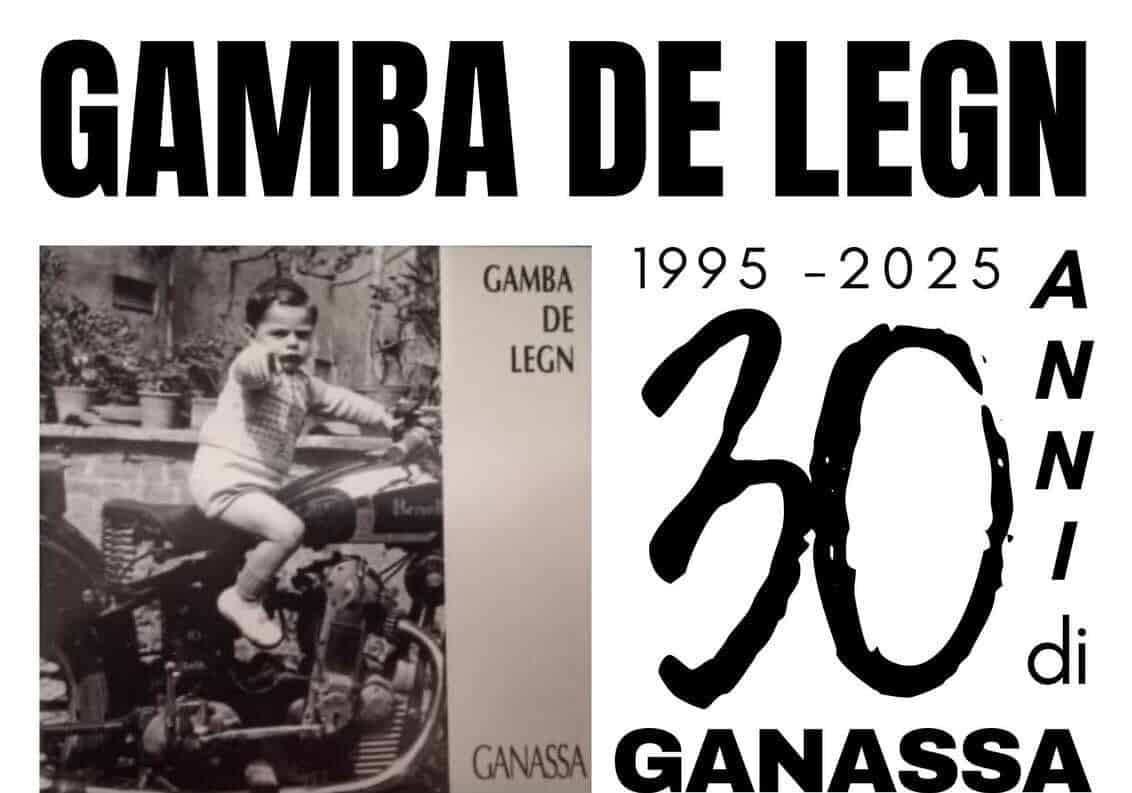 30 anni di Ganassa: serata imperdibile, il 9 maggio, alla Cascina Caremma coi Gamba de Legn