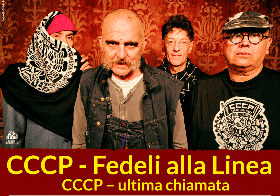 CCCP-Fedeli alla linea: il 3 luglio in concerto all’Isola Castello di Legnano: ultima chiamata!