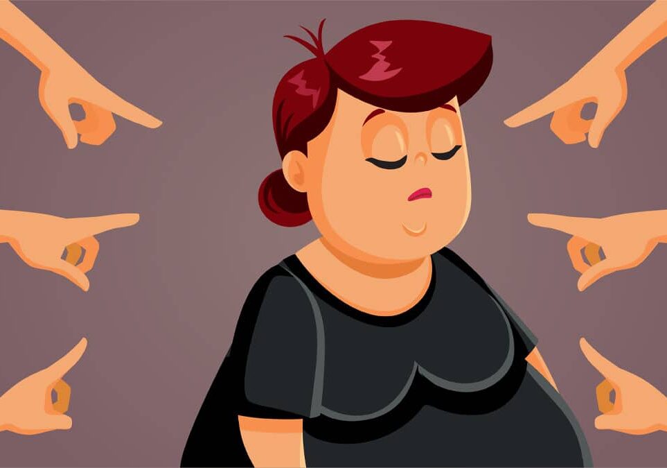 Faccia da body shaming e le critiche da chi non ha lo specchio per guardarsi