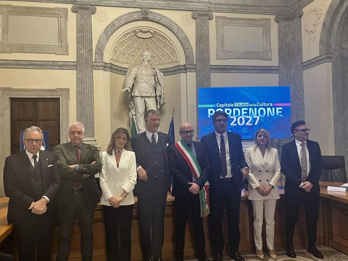 Pordenone è la Capitale italiana della Cultura 2027