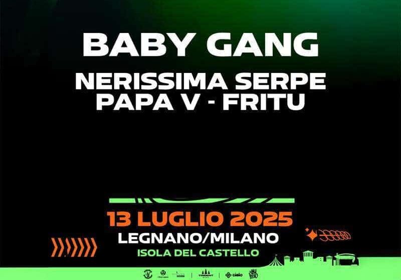 Rugby Sound Festival: Baby Gang + Nerissima Serpe – Papa V – Fritu