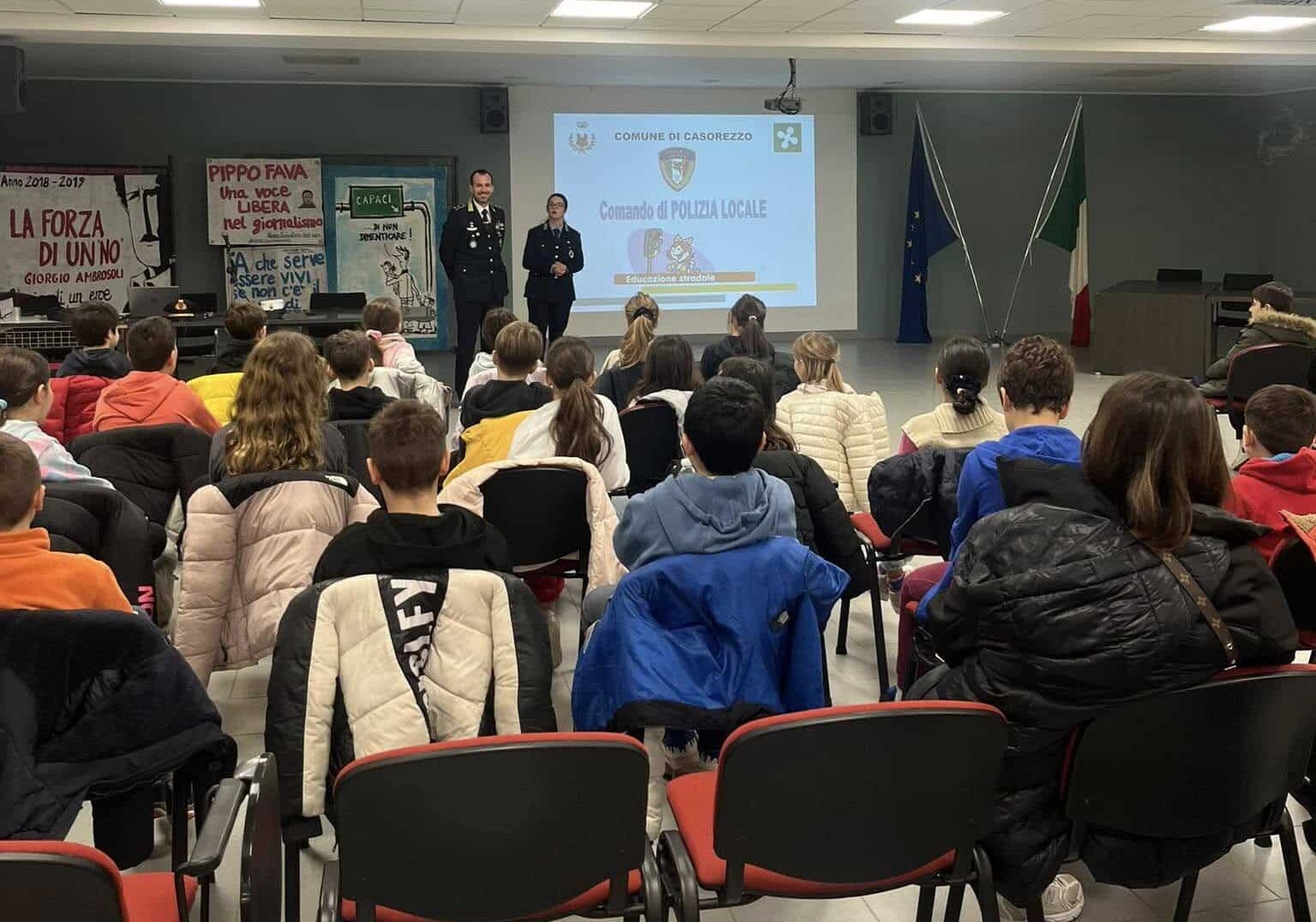 Educazione stradale per le scuole di Casorezzo