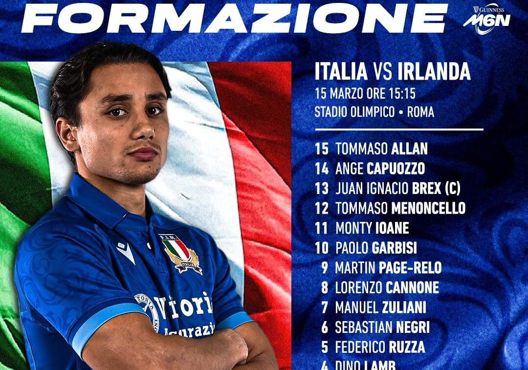 Italrugby contro Irlanda, si lotta e si beve onorando san Patrizio e la Guinness