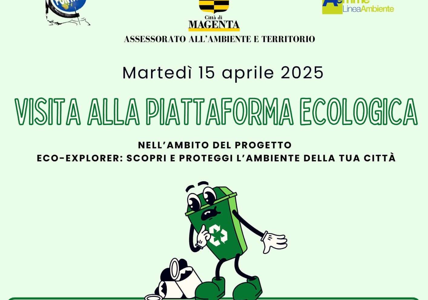 Magenta, Ambiente: proseguono le visite alla piattaforma ecologica