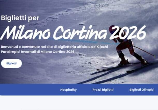 Milano Cortina 2026, apre oggi la vendita dei biglietti olimpici
