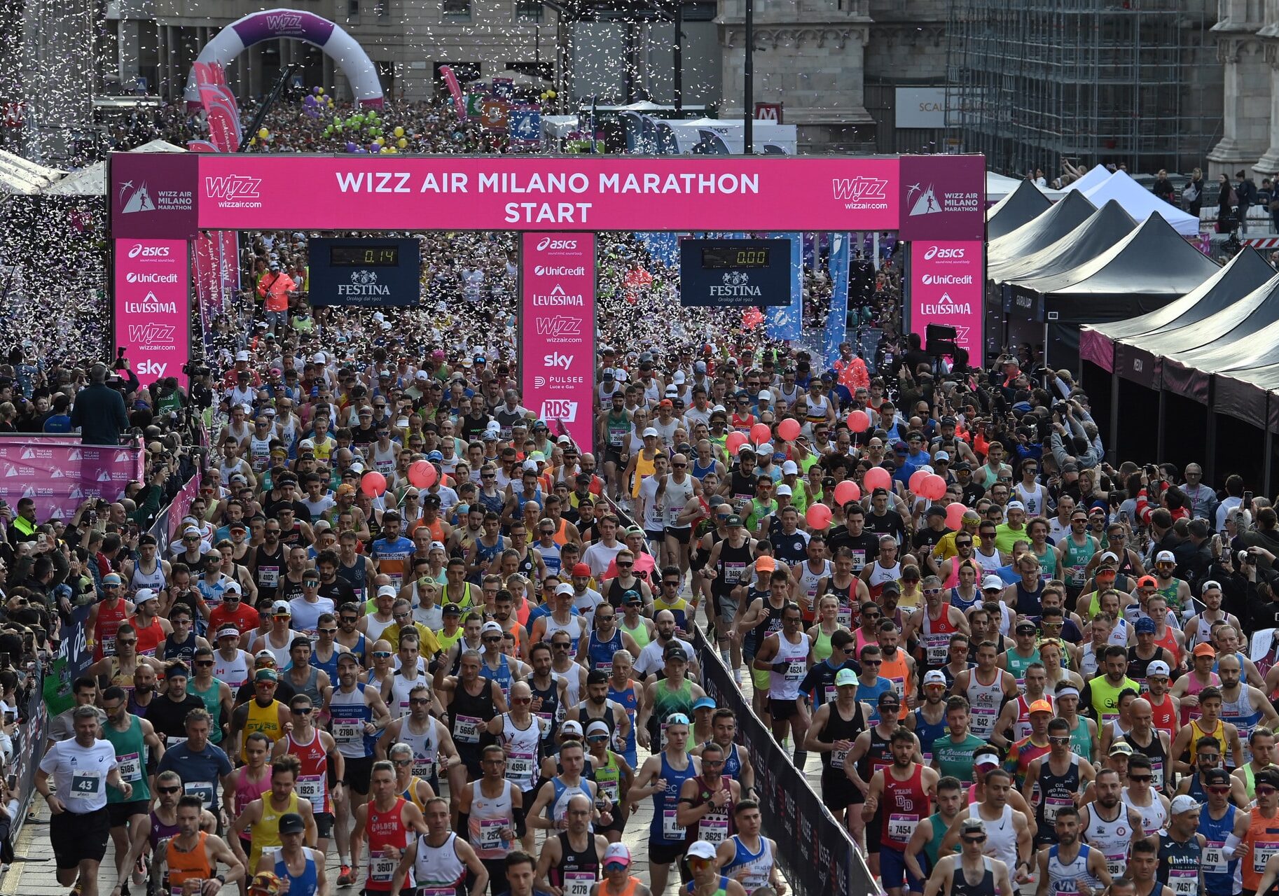 Oltre 10mila runner per Wizz Air Milano Marathon